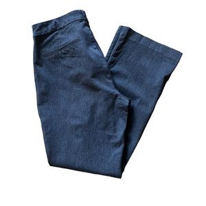 Old Navy HighRise Pixie Flare with Secret Smooth Pockets Blue/Gray Pants Size 14